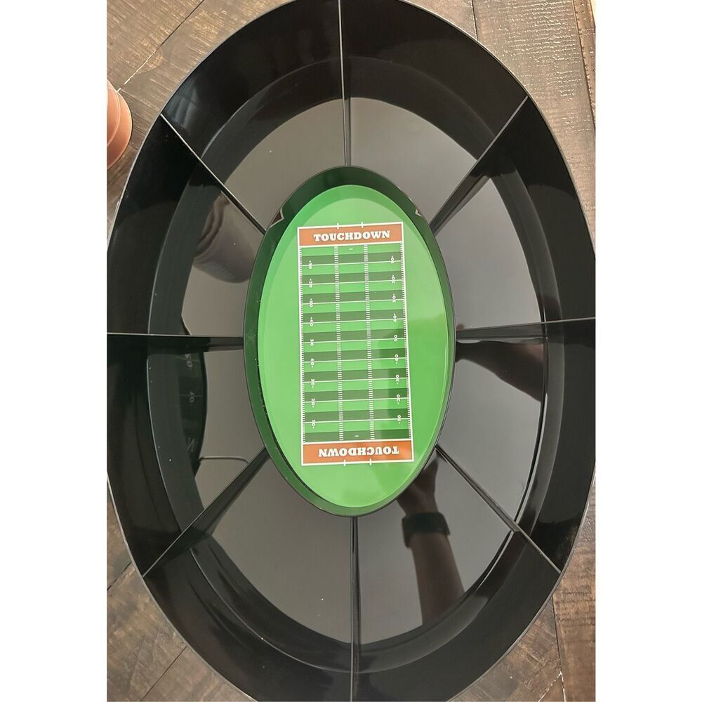 Super Bowl Football Game Day Party Tray Football Cups Bucket and Balloon Arch - Picture 5 of 6